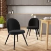 Dining Tables & Chairs Set Of 2 Velvet Dining Chairs