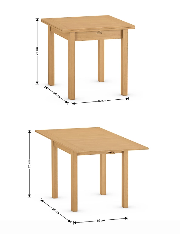 Dining Tables & Chairs Stockholm Square Extending Dining Table 7 Dining Tables & Chairs Stockholm Square Extending Dining Table - Image 7