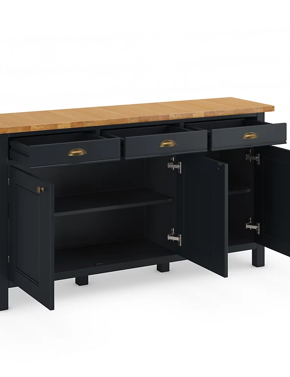 Sideboards & Dressers Padstow 3 Door Sideboard 10 Sideboards & Dressers Padstow 3 Door Sideboard - Image 10