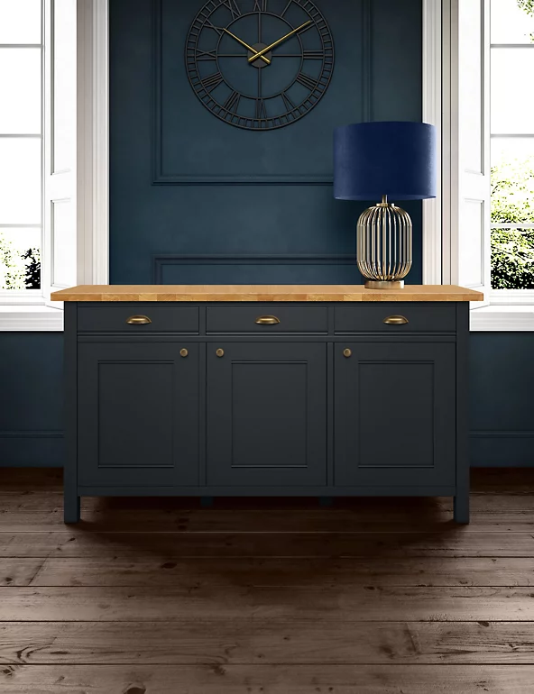 Sideboards & Dressers Padstow 3 Door Sideboard 8 Sideboards & Dressers Padstow 3 Door Sideboard - Image 8