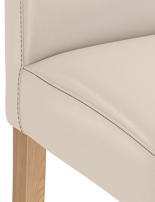 Dining Tables & Chairs Set Of 2 Alton Faux Leather Dining Chairs 4 Dining Tables & Chairs Set Of 2 Alton Faux Leather Dining Chairs - Image 4