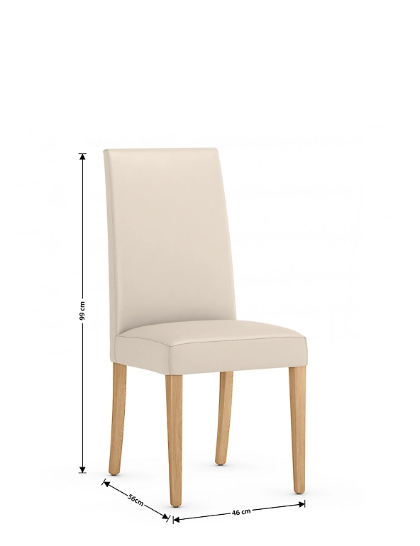 Dining Tables & Chairs Set Of 2 Alton Faux Leather Dining Chairs 5 Dining Tables & Chairs Set Of 2 Alton Faux Leather Dining Chairs - Image 5