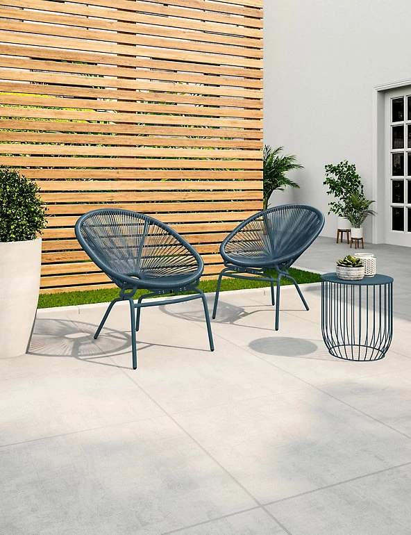 LOFT Garden Furniture Set Of 2 Lois Garden Armchairs 2 LOFT Garden Furniture Set Of 2 Lois Garden Armchairs - Image 2