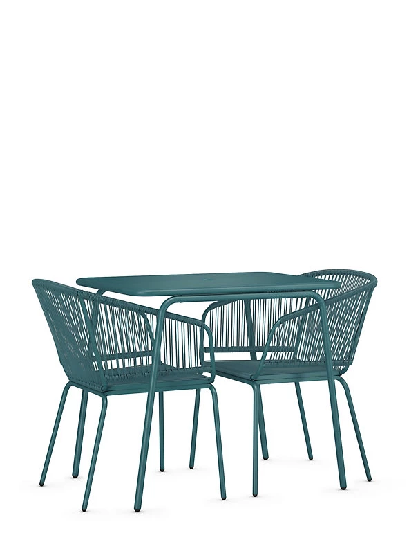 LOFT Garden Furniture Lois 2 Seater Balcony Table & Chairs 3 LOFT Garden Furniture Lois 2 Seater Balcony Table & Chairs - Image 3