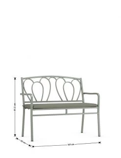 Conservatory Furniture Stroud 2 Seater Garden Bench -Dining Room Furniture Sales CL 05 T65 9730C JU X EC 6