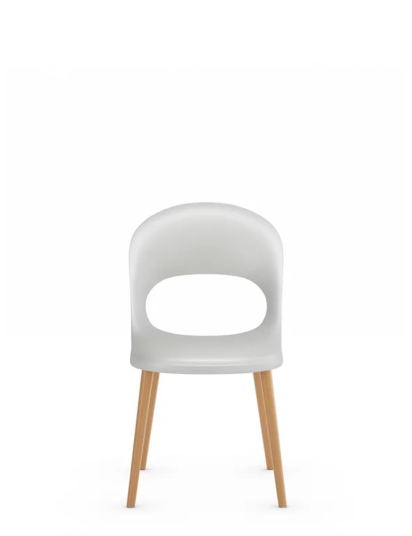 LOFT Dining Tables & Chairs Set Of 2 Curved Back Dining Chairs 3 LOFT Dining Tables & Chairs Set Of 2 Curved Back Dining Chairs - Image 3