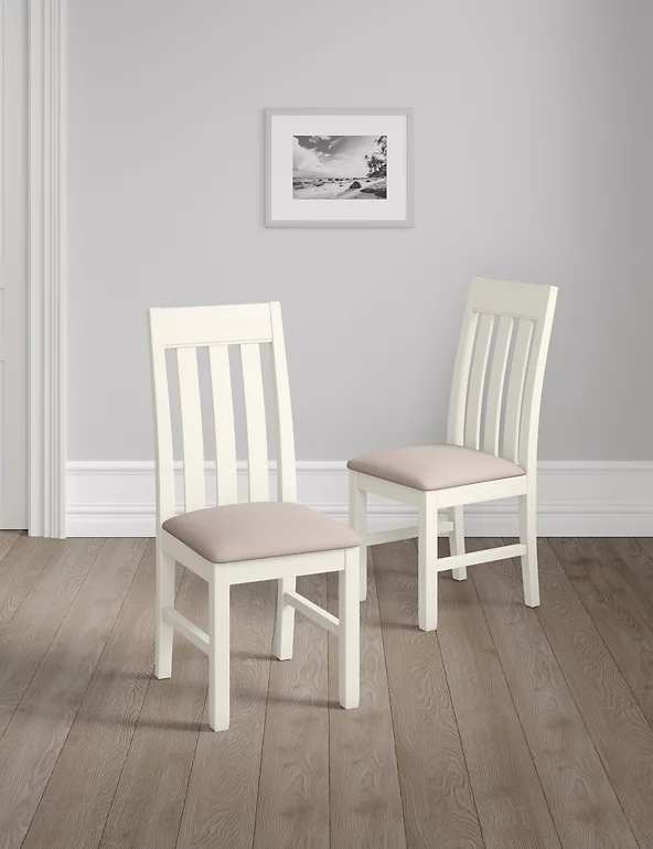 Dining Tables & Chairs Set Of 2 Padstow Fabric Dining Chairs