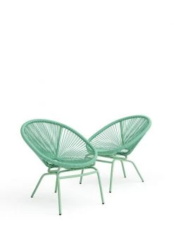 LOFT Garden Furniture Lois Set Of 2 Armchairs