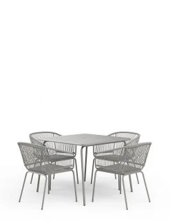 LOFT Garden Furniture Lois 4 Seater Dining Set -Dining Room Furniture Sales HF 05 T65 9655H T0 X EC 1