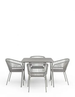 LOFT Garden Furniture Lois 4 Seater Dining Set