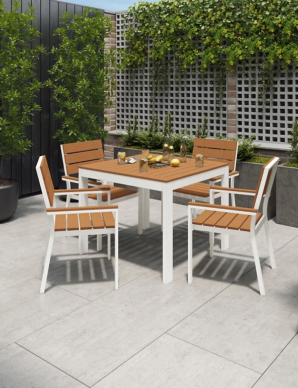 Garden Furniture Porto 4 Seater Dining Set 8 Garden Furniture Porto 4 Seater Dining Set - Image 8