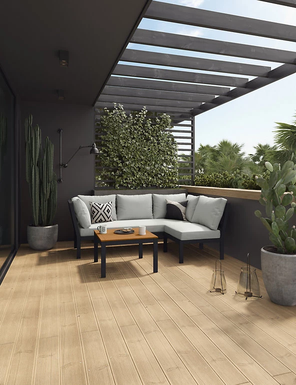 Garden Furniture Porto 4 Seater Corner Sofa Set 2 Garden Furniture Porto 4 Seater Corner Sofa Set - Image 2