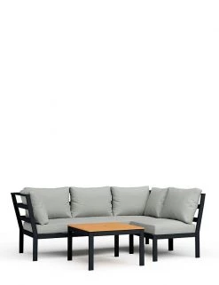 Garden Furniture Porto 4 Seater Corner Sofa Set