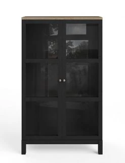 Bookcases & Shelves Salcombe Display Cabinet -Dining Room Furniture Sales HF HF T65 6609T Y0 X EC 0